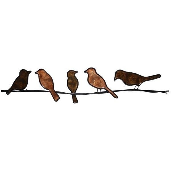 Eangee Home Design esh190 Birds On A Wire Tan, Eco Style Home, Mfr#: m7005 br